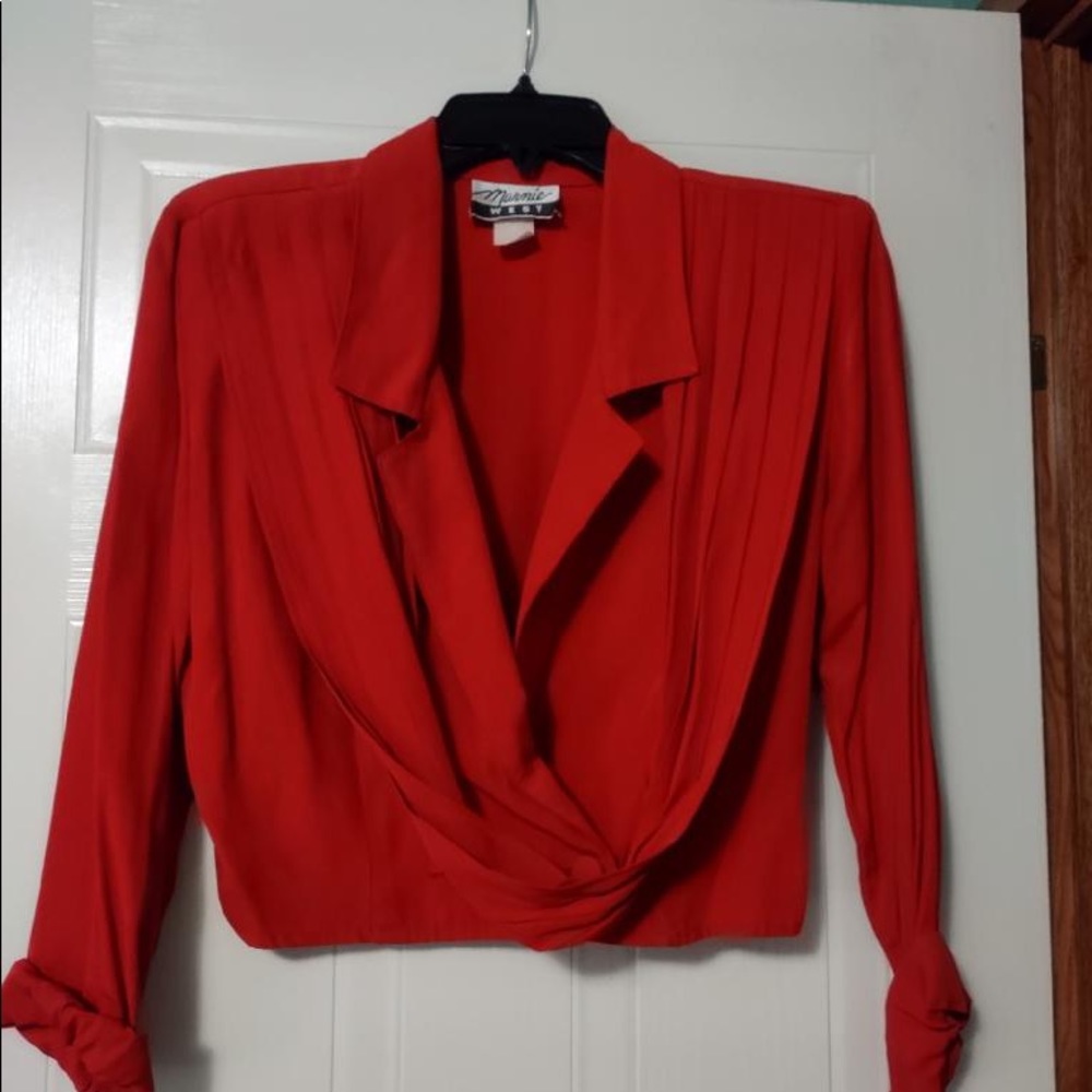 Marnie West Red Top